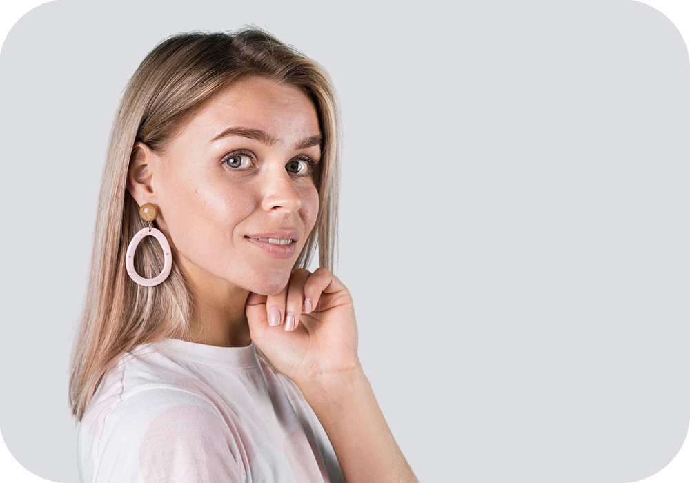 Perforación de lóbulo